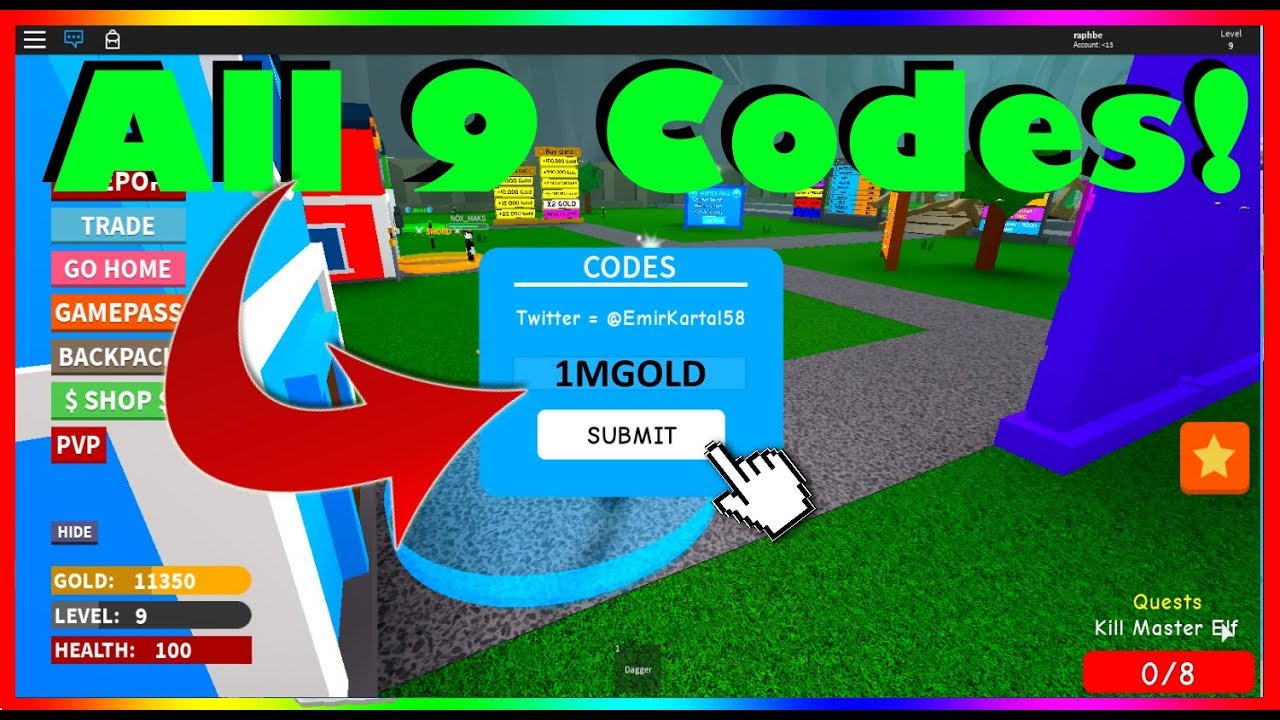  ALL 9 New Killing Simulator Codes 2019 ROBLOX YouTube