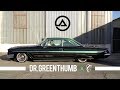 Rolling Low & Slow In Dr Green Thumb | 1961 Bubble Top Impala