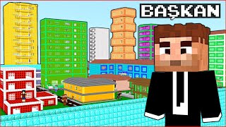 ALI BECAME PRESIDENT, DEVELOPED THE CITY! 😱 - Minecraft