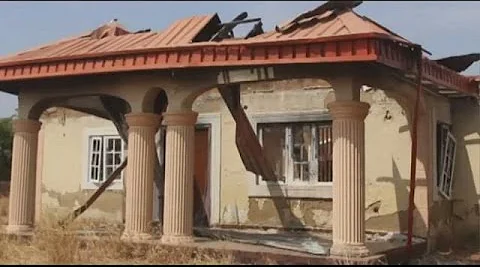 Nigerian community benefit from solar energy to rebuild homes after Boko Haram attacks