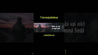 JulleZ4eva! – Toiveajattelua | Kun masennus ja toivo taistelevat ⚫✨