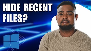 How to Hide Recently Used Files in Windows 11 & Windows 10 (Turn Off Recent Files)