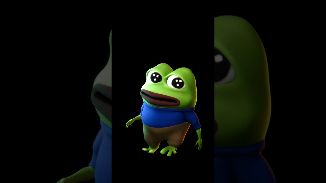 practicing idle and run animations with blender