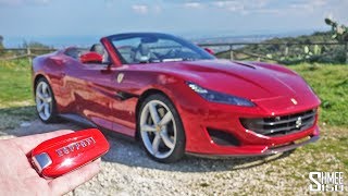 This is the brand new ferrari portofino, and in my mind it's best
looking gt convertible with a retractable hard top world! join me for
first dr...