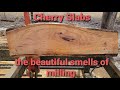 Cherry slabs for benches and charcuterie boards 🍒