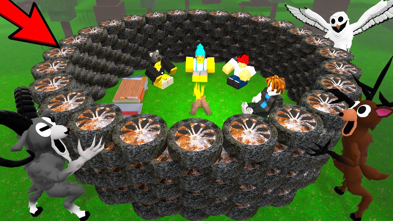 TYRE BASE in 99 Nights in the Forest