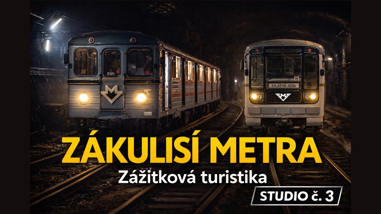🚇 Zákulisí pražského metra, jak ho neznáš | Studio č. 3