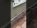 Super easy installation for koi pond filter!#koifish #koipond #factory #drumfilter #aquaculture