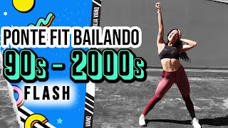 ???????? BAILE FIT FLASH RETRO en CASA: - Cardio Dance QUEMA calorías - Zumba Dance Class - Natalia Vanq