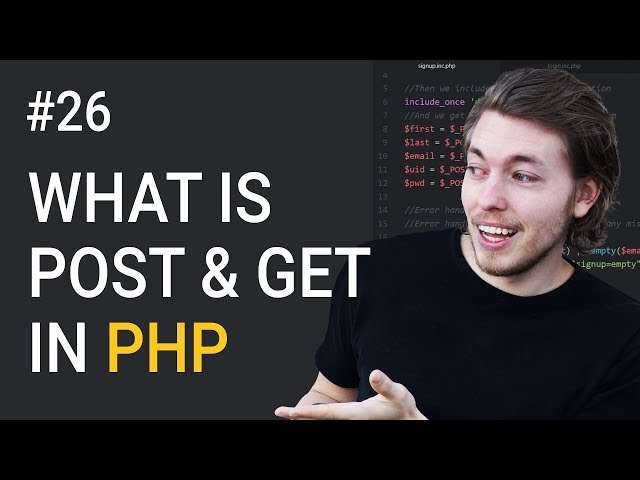 26 post and get superglobals in php php tutorial learn php 