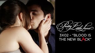 Pretty Little Liars - Ezra Drops Aria Off At Home/Kiss - "Blood Is The New Black" (3x02)