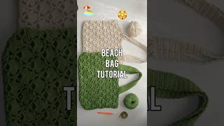 Beach bag tutorial 🧶