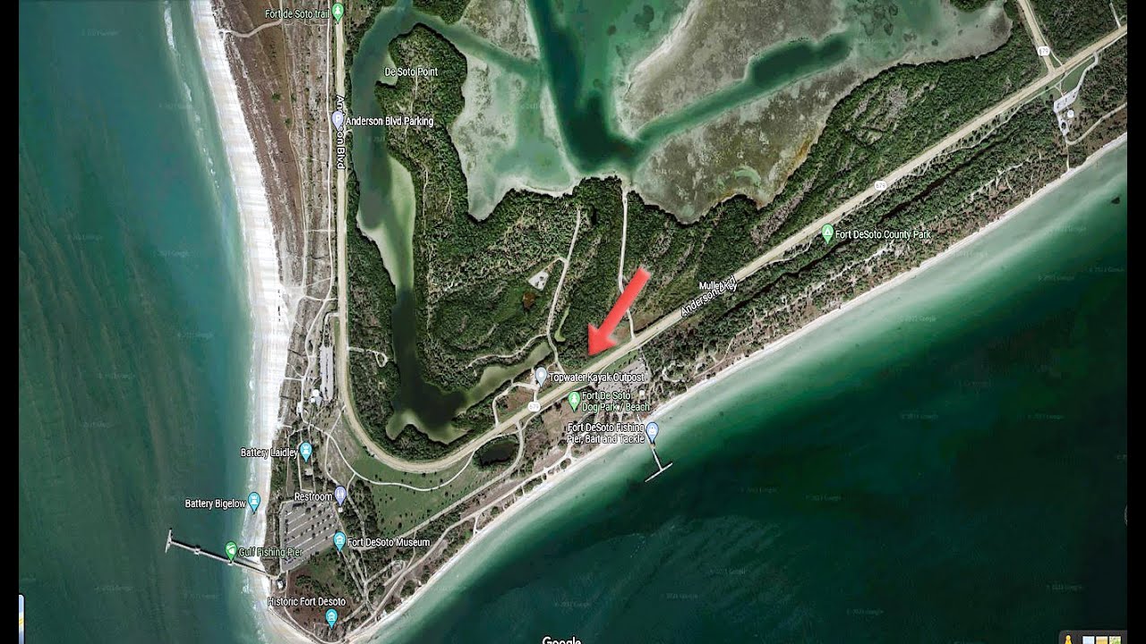 Kayaking Fort DeSoto Park Topwater Kayak YouTube