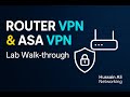 Router VPN &amp; ASA VPN