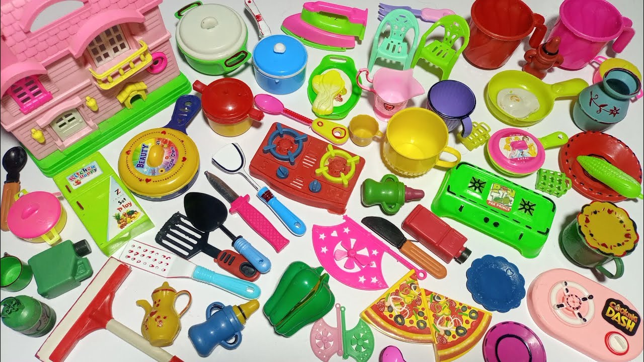 Diy Miniature toys Unboxing Mini Kitchen Set hello kitty kitchen set