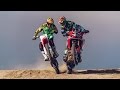 MX vs. ADV! KTM 1190 Adventure R & 450SX-F vs. Honda Africa Twin & CRF450R | On Two Wheels