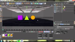 Cinema 4D: Basic Lighting and Materials Tutorial
