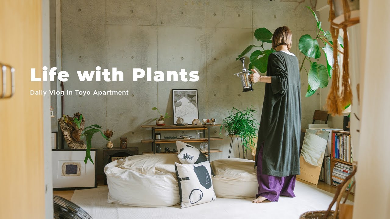 My Cozy New Routine | Life with Plants in Tokyo Apartment