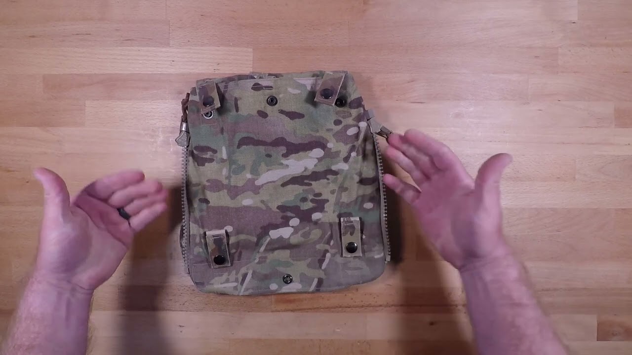 実物Crye Precision PACK Zip-On Panel 1.0 Crye Precision Pack Zip-On Panel 1.0 - Less than 5 Minute
