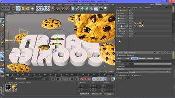 Daren Cookies Intro Dual Speedart [C4D Part]