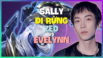 Zed Thách Đấu Bùng Nổ Dưới Tay Sally: Kỹ Thuật Outplay Đỉnh Cao (Vietsub)