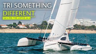 A fast, fun folding trimaran with a serious turn of pace: we sail the sporty Astus 22.5