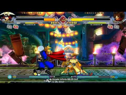 Blazblue:CS 2v2 - Secret Asian Men vs Team Two Guys