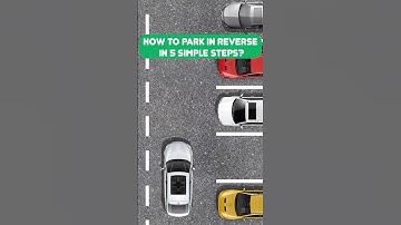 How to park in reverse in 5 simple steps? #reverseparking #parking #parkingtips #drivingtest #cars