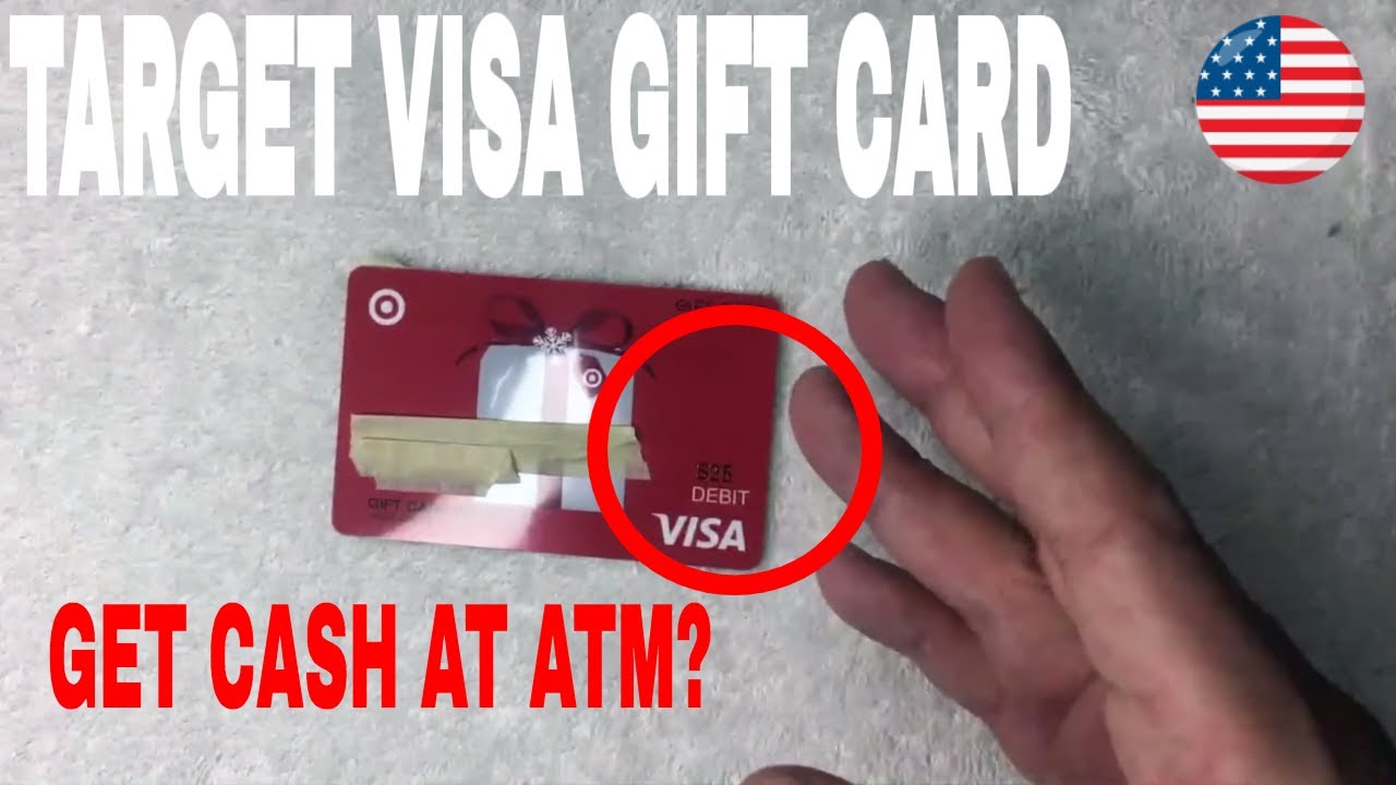 Can You Get Cash At ATM With Target Visa Gift Card 🔴 YouTube