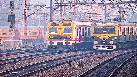 Four Trains Parallel Race & Crossing at Same time | EMU Trains Racing with Express Towards Howrah