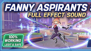 UPDATE!! FANNY ASPIRANTS SKIN 2025 | FULL EFFECT SOUND – PATCH OBSIDIA