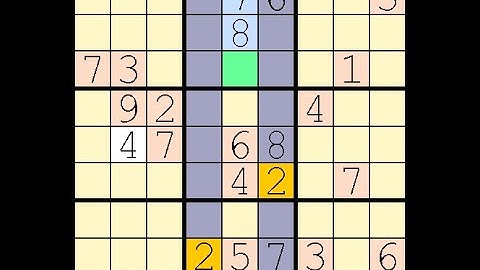 How to Solve New York Times Sudoku Hard May 8, 2023