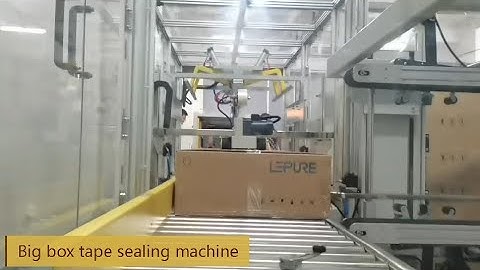 WIN WIN PACK big box sealing machine｜H type carton sealer machine｜ automatic carton packing machine
