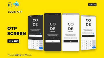 Flutter OTP Verification Screen UI - Flutter OTP TextField - 2025
