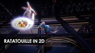 Ratatouille in Disneyland Paris in 2D in plaats van 3D