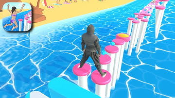 Hopscotch Run Gameplay Walkthrough part - 4 (Android,iOS) All Levels