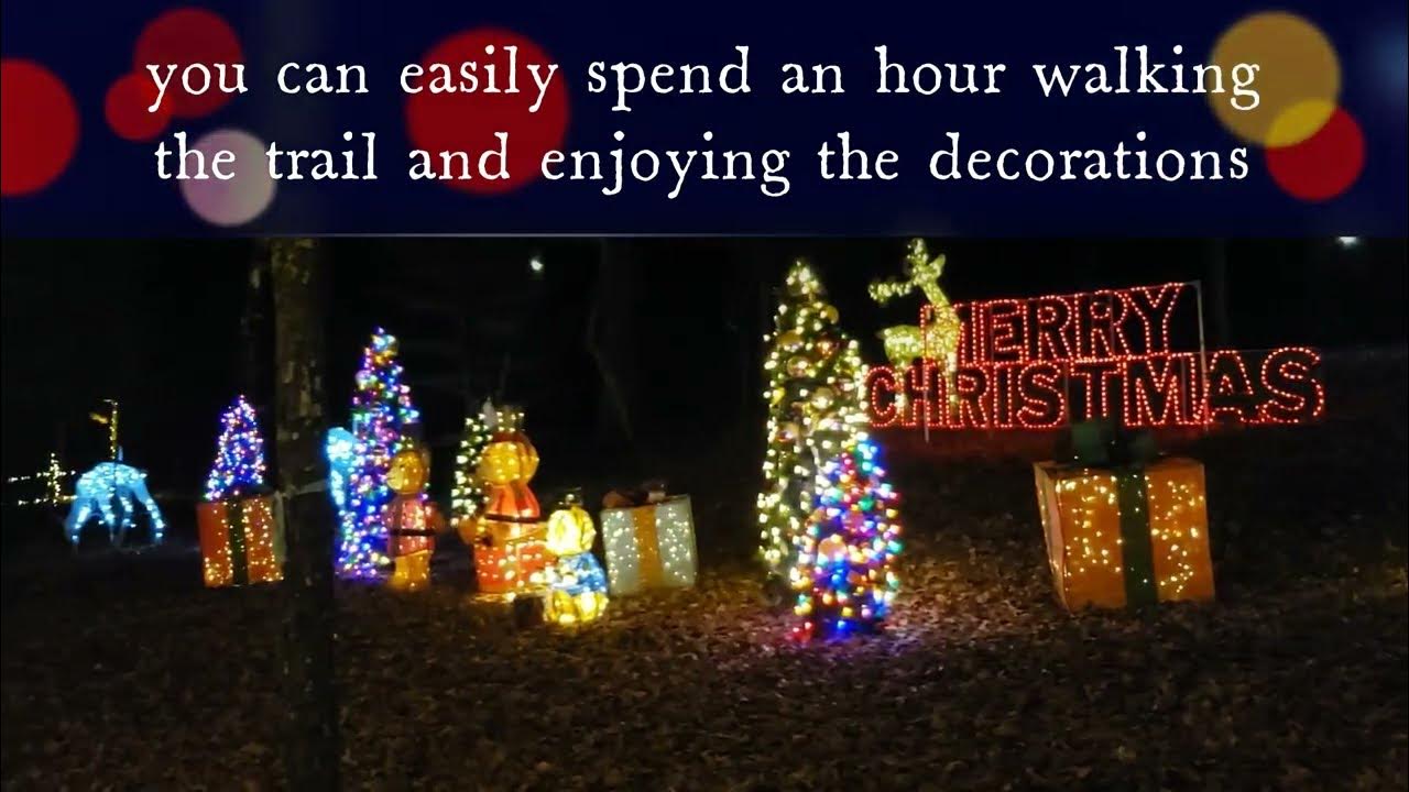 Dark Woods Adventure Park Christmas, Natchitoches, LA (2022) YouTube