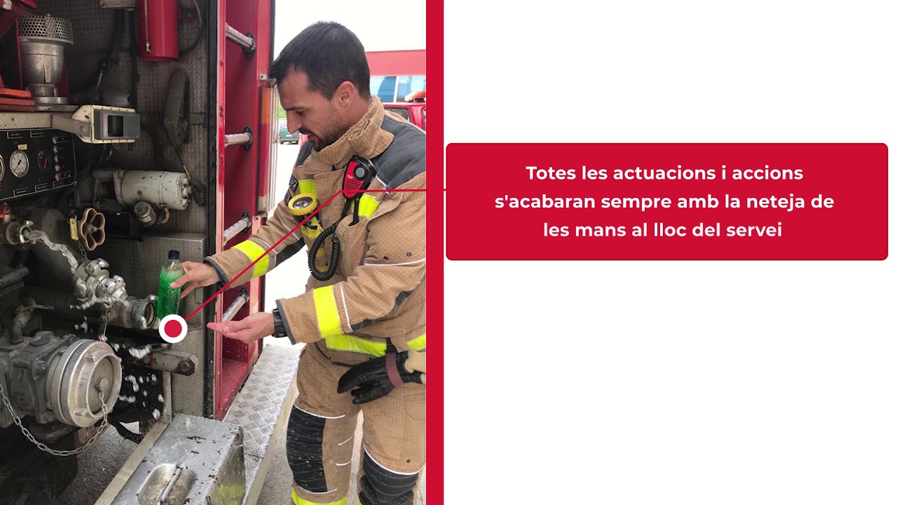 Actuacions en fase de mitigació del cos de Bombers en front el virus SARS-CoV-2 (I)