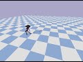 Bipedal Walking in PyBullet: Full-Order Robot Model