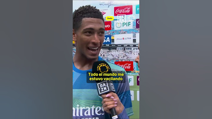 "Todo el mundo me estuvo vacilando. Tenía que hacer algo" 😆 Jude acepta el 'reto' de Jobe #FIFACWC