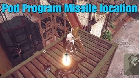 NieR Automata - Where to find A:160 missile pod program, location - ROUTE C