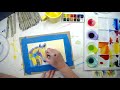 Watercolor Speedpainting, Fuzzy Foal