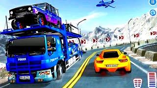 gran police transport truck mega rampa ➡️ android gameplay screenshot 1