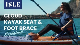 Cloud Kayak Seat and Footbrace
In this video ISLE Product Designer Jimmy Blakeney explains the why behind the design of the Cloud High-Back Elevated Kayak Seat and Foot Brace. Both are are inflatable for compact storage and comfort, giving you the choice of a firm or softer seat and footrest.
https://islesurfandsup.com/collections/kayak-seats-foot-braces Cloud Kayak Seat and Footbrace