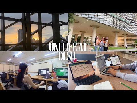 uni diaries: finals week at dlsu, studying til 2 am, movie date 🍿