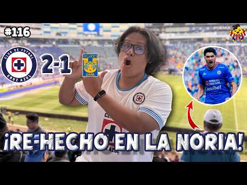 🚂 Nico Ibáñez's "Law of the Ex" in Cruz Azul's 2-1 victory over Tigres at the Estadio Cuauhtémoc 🏟️
