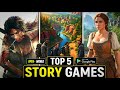 Top 5 Best Story Mode Games For Android #uniqueplayz #storymodegame #newgame #gaming #mobilegame 