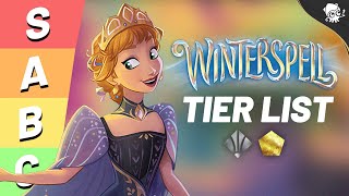 Disney Lorcana WINTERSPELL TIER LIST | Legendary and Super Rare