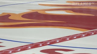 How is the ice made at the Scotiabank Saddledome?