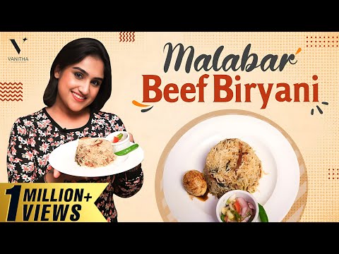 Malabar Beef Biryani | Yummy Side Dish | Kanthari Milagai Pachadi | Gunpowder Egg Fry | Cook with VV